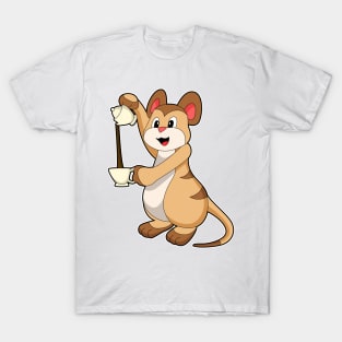 Meerkat with Coffee pot & Coffee T-Shirt